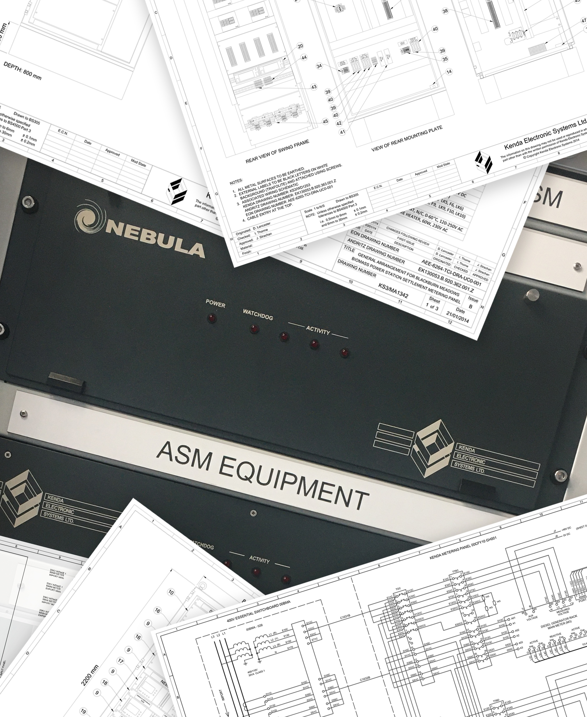 Metering panel